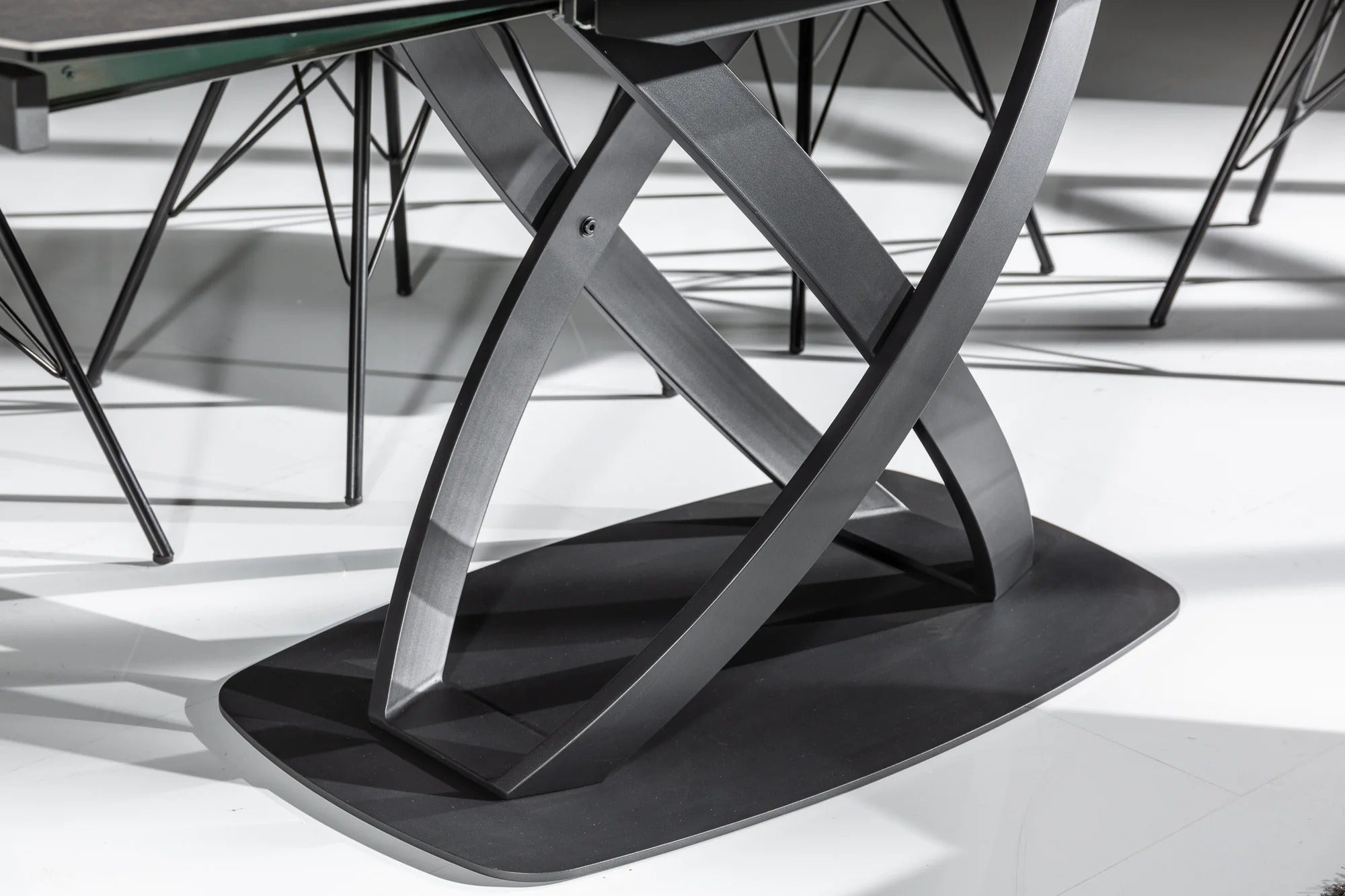 Dining Table Astral 130-190cm Ceramic Anthracite