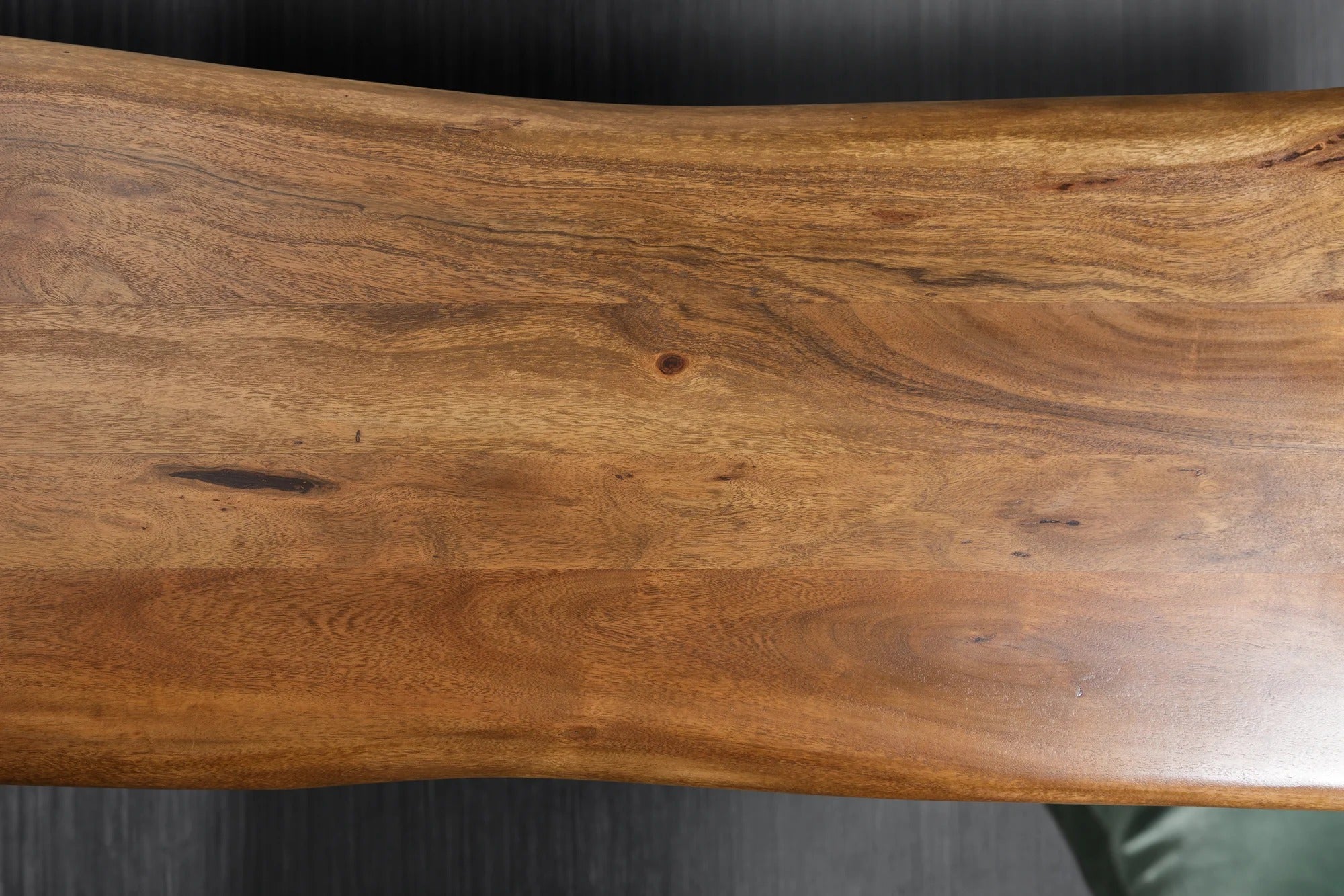 Bench Monolith 200cm Acacia Wood Honey