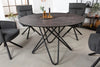 Round Dining Table Horizon 120cm Ceramic Anthracite