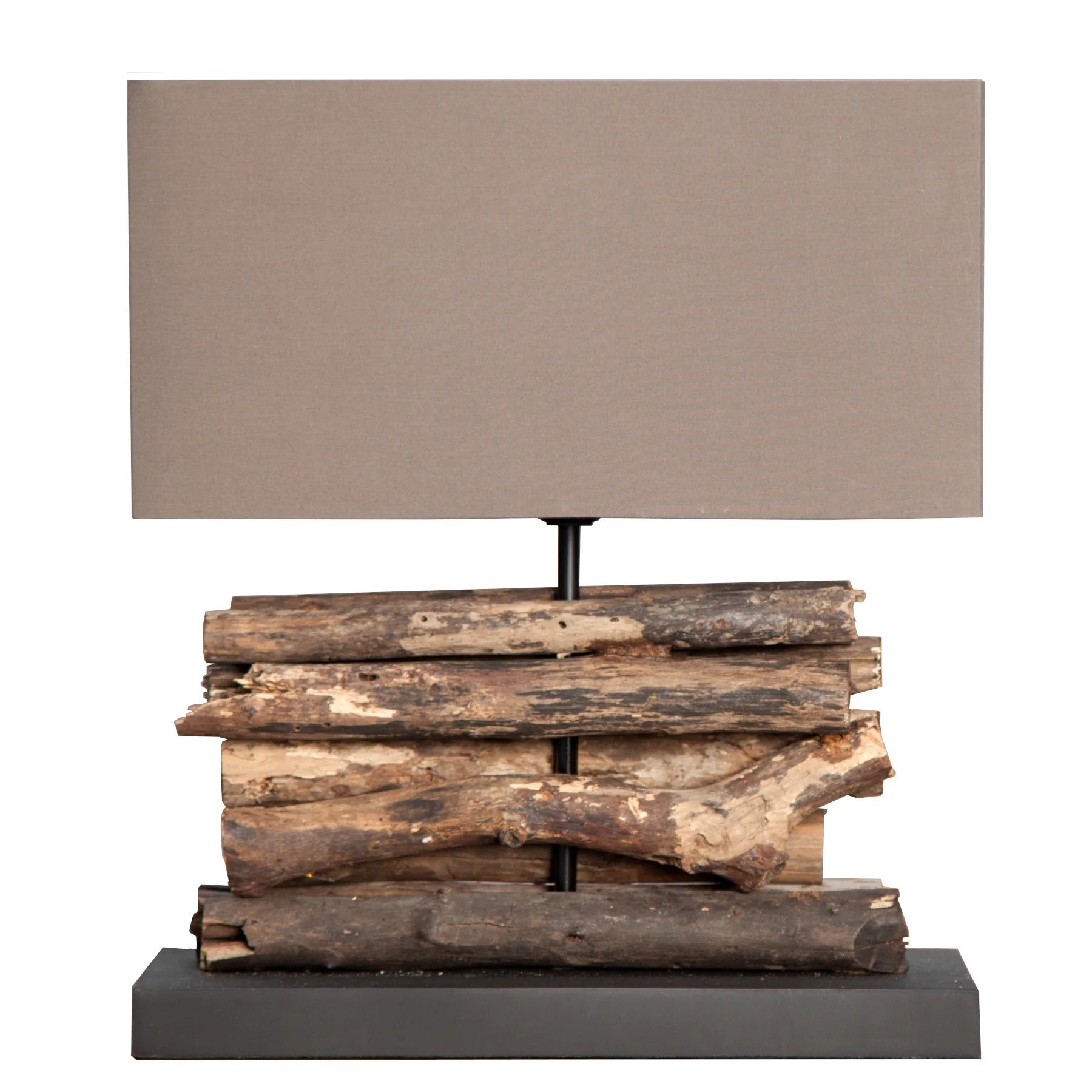 Table Lamp Perifere 40cm Brown Driftwood