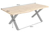 Dining Table Cortez 180cm Wild Oak Look X-Frame