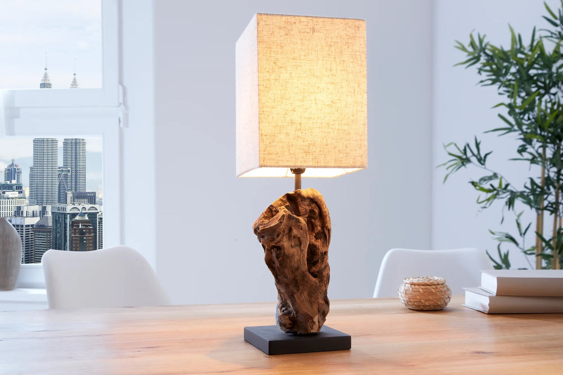 Table Lamp Hypnotic 45cm Driftwood Beige