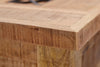 Coffee Table Blacksmith 70cm Mango Wood Natural