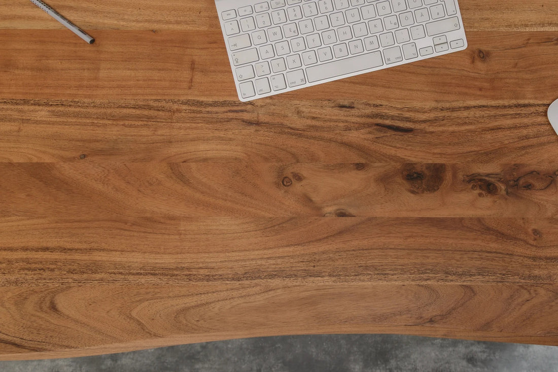 Dining Table Monolith 120cm Acacia Wood Natural