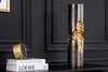 Decorative Vase Precious 40cm Metal Black Gold