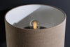 Table Lamp Zea 61cm Seagrass Natural Brown Shade