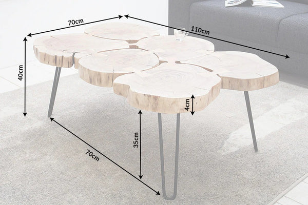 Coffee Table Goa 110cm Acacia Wood Natural
