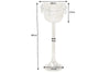 Champagne Cooler 80cm Metal Antique Silver