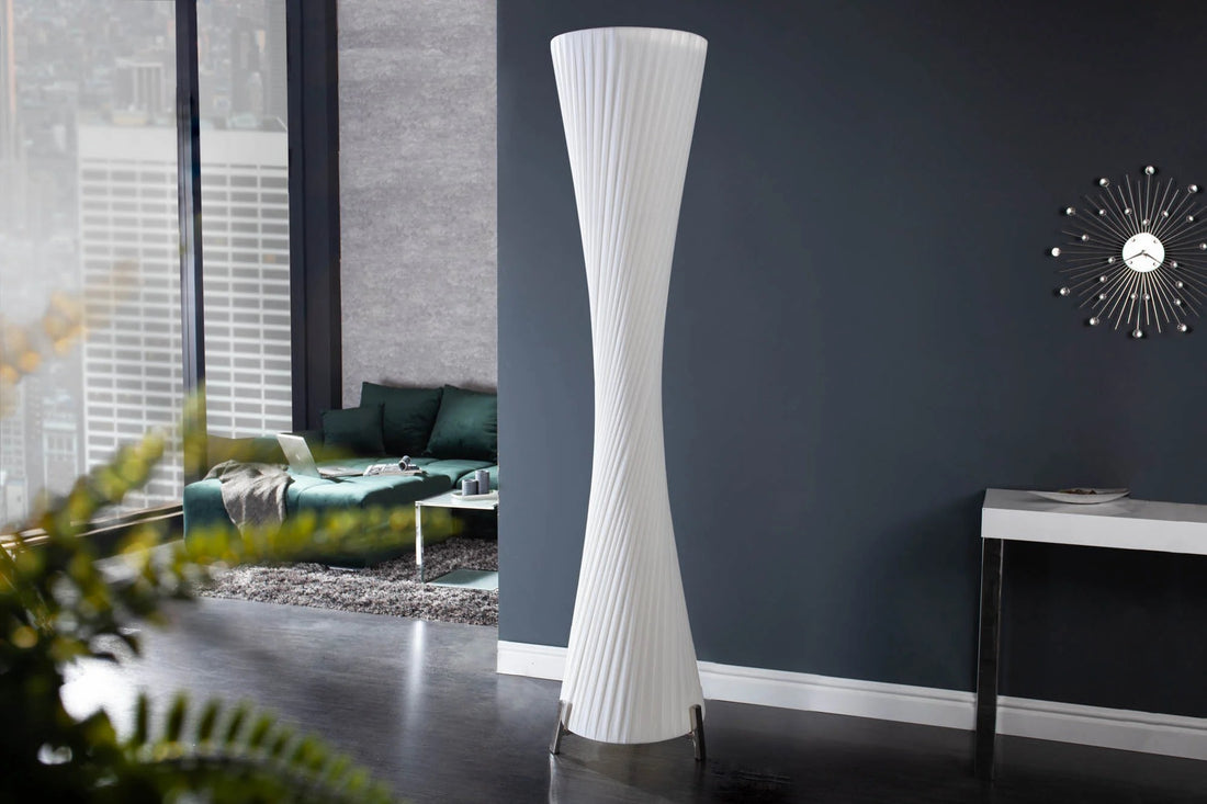 Floor Lamp Paris 160cm Latex White