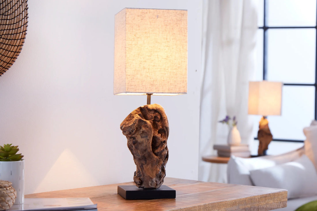 Table Lamp Hypnotic 45cm Driftwood Beige