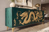Sideboard Dragon 177cm Mango Wood Turquoise