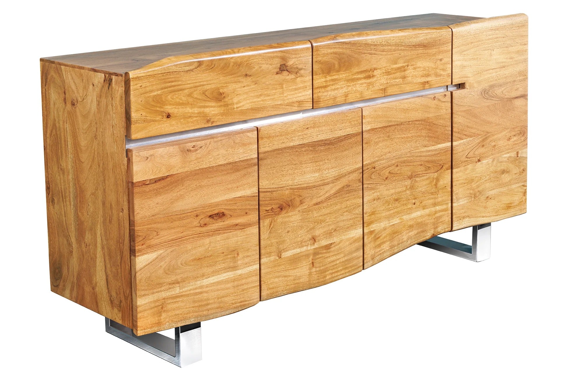 Sideboard Monolith 170cm Acacia Wood Honey