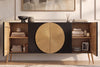 Sideboard Aurum 177cm Mango Wood Black