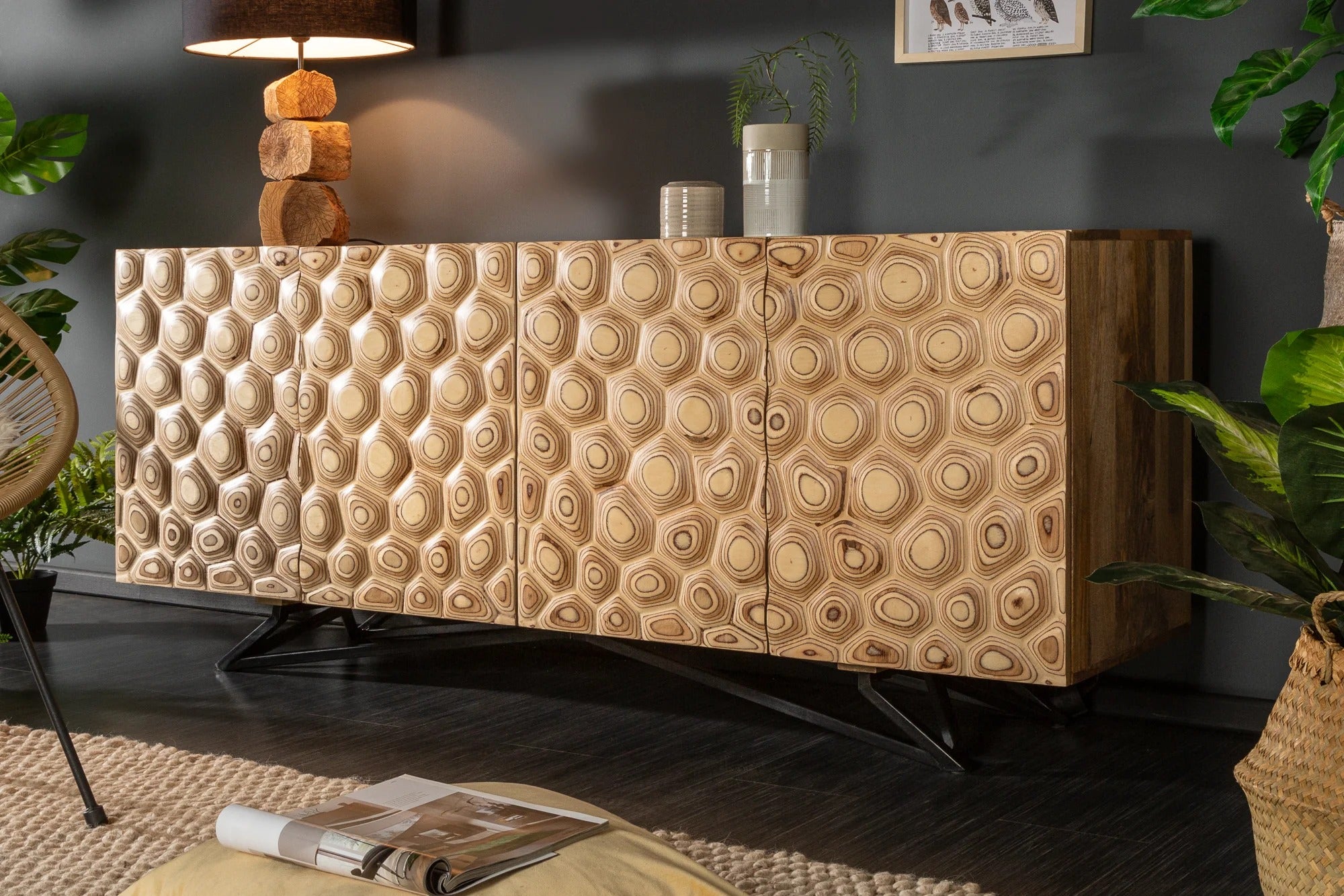 Sideboard Harmony 175cm Mango Wood Natural