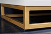 Bar Cabinet Golden Eye 140cm Mango Wood White