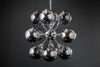 Hanging Lamp Galaxy 72cm Metal Silver