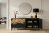 Sideboard Oxid 177cm Mango Wood Black Gold
