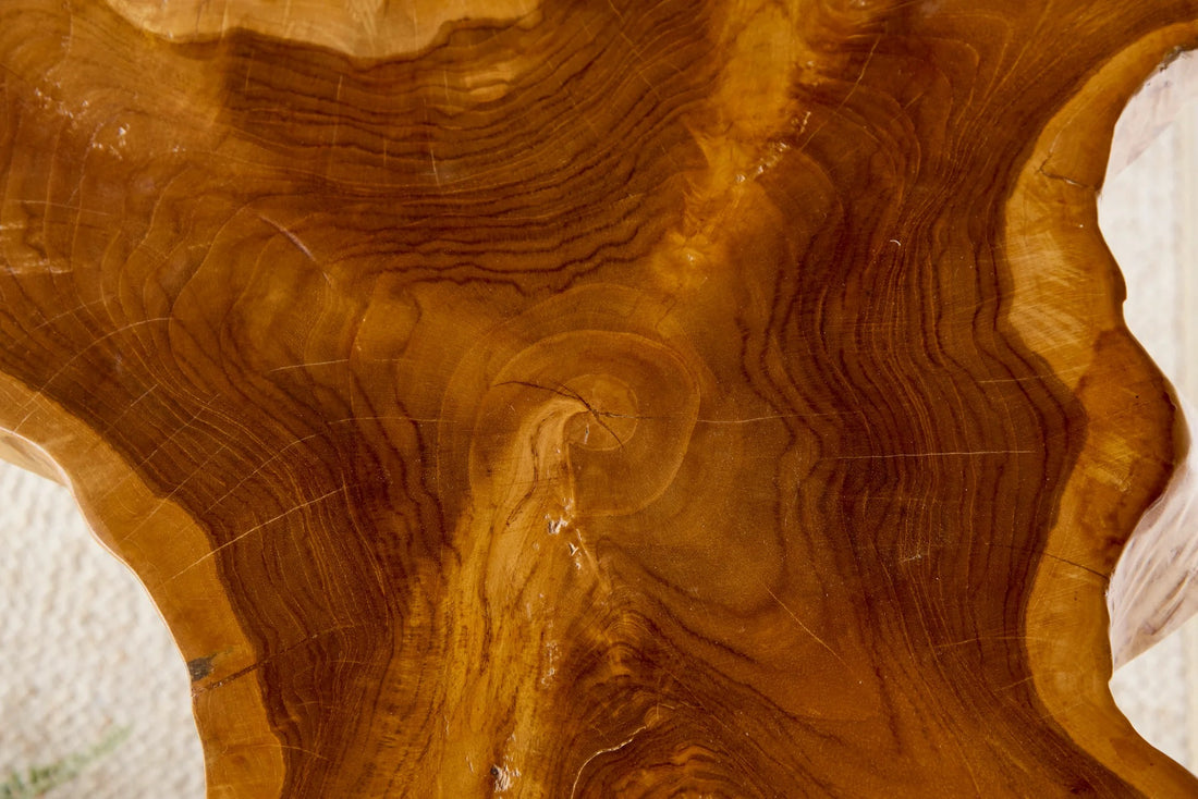 Coffee Table Wild 60cm Teak Wood Natural