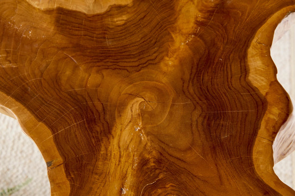 Coffee Table Wild 60cm Teak Wood Natural
