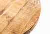 Round Dining Table Blacksmith 80cm Mango Wood Natural