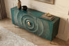 Sideboard Golden Eye 140cm Mango Wood Turquoise