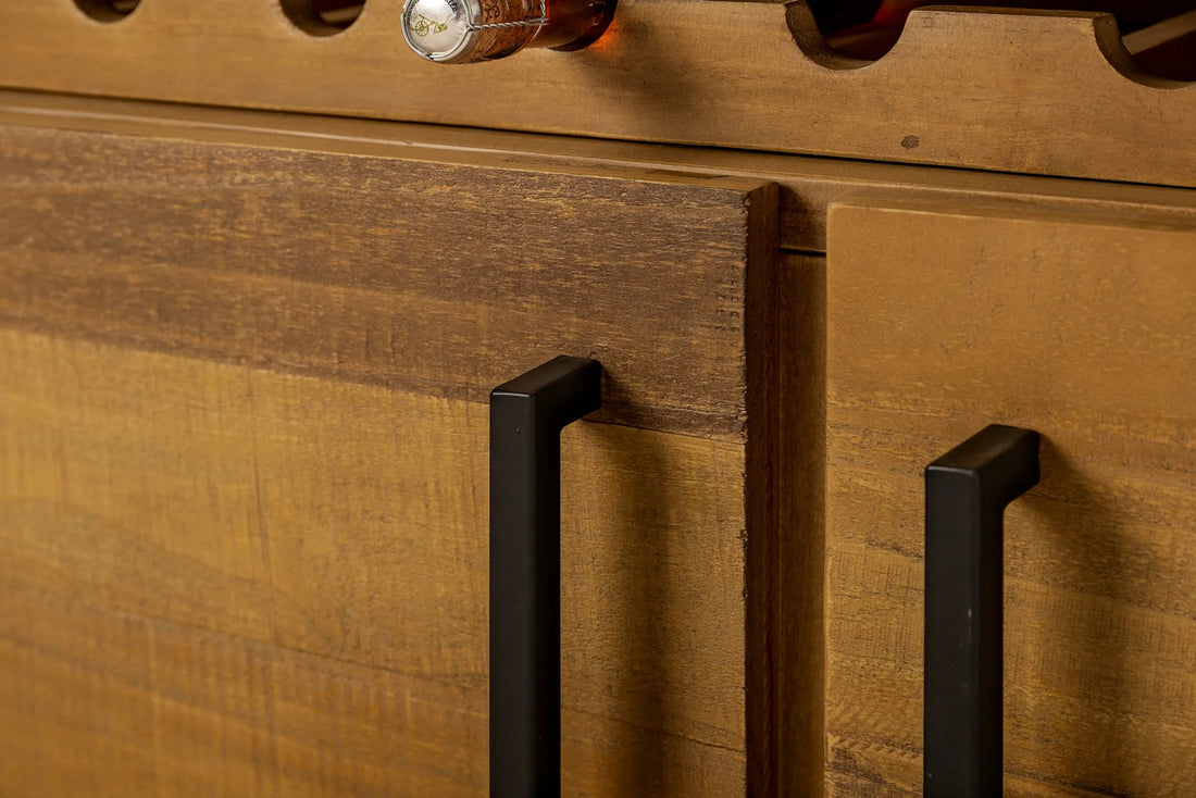 Sideboard Viking 193cm Pine Wood Brown