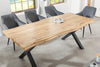 Dining Table Cortez 180cm Wild Oak Look X-Frame