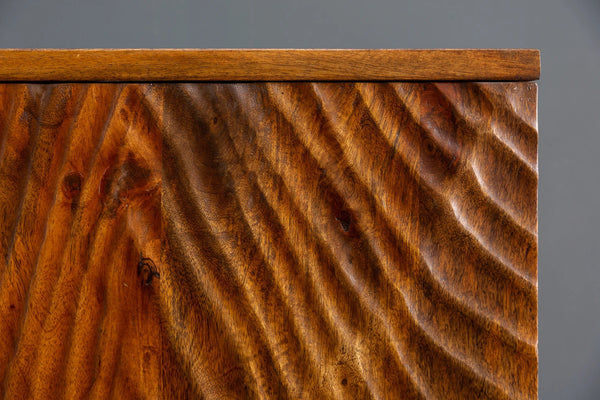Bar Cabinet Fossil 141cm Mango Wood Brown
