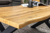 Coffee Table Cortez 90cm Wild Oak Look X-Frame