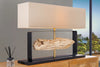 Table Lamp Rousilique 80cm Teak Wood Natural