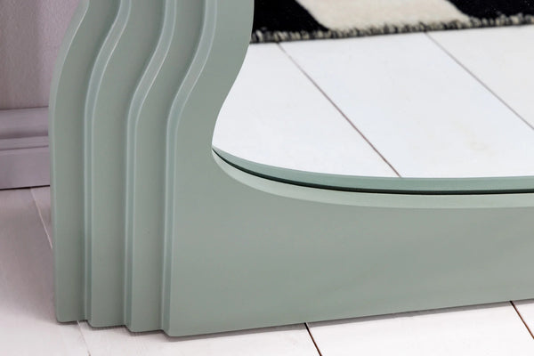Wall Mirror Wave 160cm Green