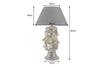 Table Lamp Bulldog 55cm Polyresin Brass