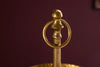 Three Tier Cake Stand Orient 65cm Hammered Metal Gold