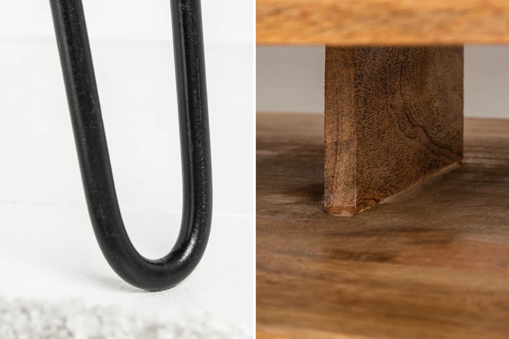 Desk Scorpion 100cm Mango Wood Natural