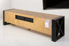 TV Stand Viking 200cm Pine Wood Natural