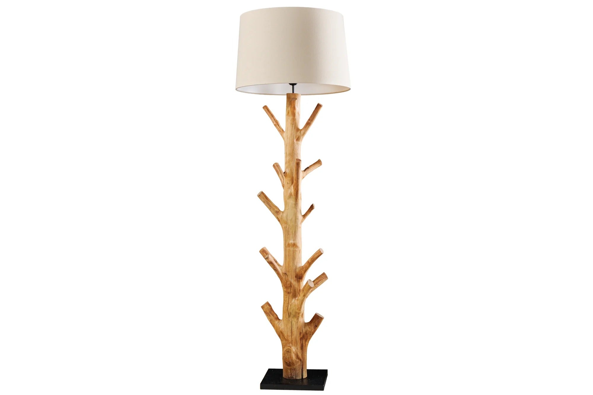 Floor Lamp Tree Nature 177cm Mangosteen Wood Natural