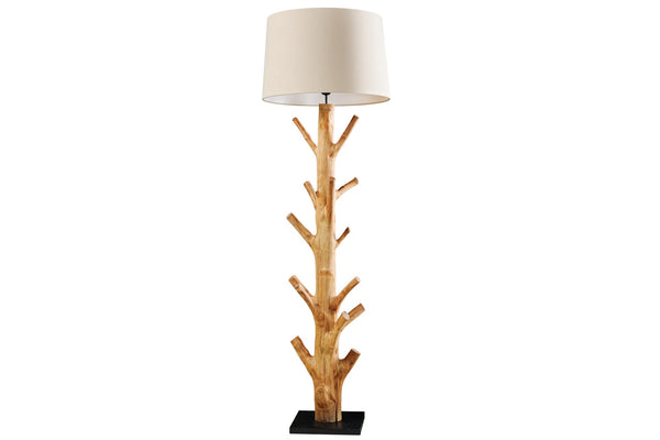 Floor Lamp Tree Nature 177cm Mangosteen Wood Natural