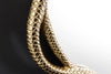 Mirror Snake 82cm Metal Gold