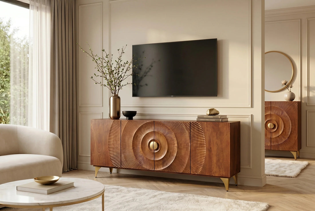 Sideboard Golden Eye 177cm Mango Wood Brown