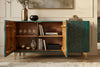 Sideboard Golden Eye 140cm Mango Wood Turquoise
