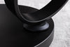 Rotating Coffee Table Axis 80-133cm Ceramic Travertine & Rust