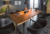 Dining Table Monolith 140cm Acacia Wood Natural