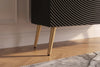 Cabinet Aurum 120cm Mango Wood Black