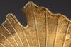 Decorative Platter Peacock 37cm Metal Gold