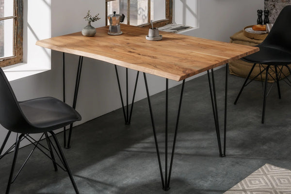 Dining Table Monolith 120cm Acacia Wood Natural