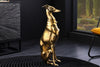 Sculpture Greyhound 69cm Metal Gold