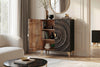 Cabinet Golden Eye 120cm Mango Wood Black