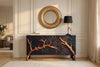 Sideboard Forest 160cm Mango Wood Black