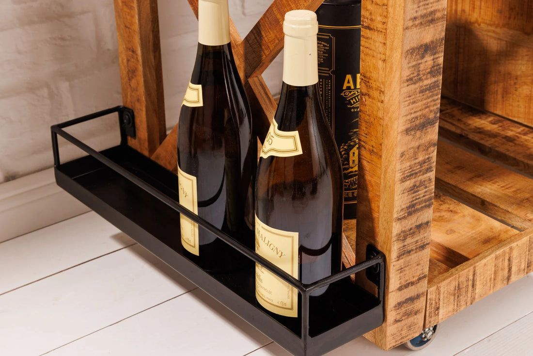 Bar Cabinet Sonora 86cm Mango Wood Natural