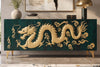 Sideboard Dragon 177cm Mango Wood Turquoise